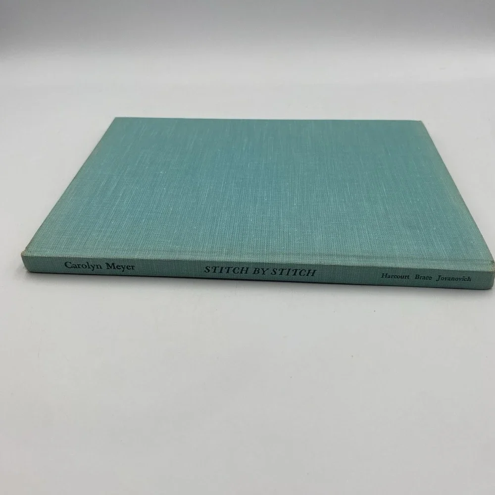 Stitch by‎ Stitch: Needlework for Beginners by Carolyn Meyer 1970 HC